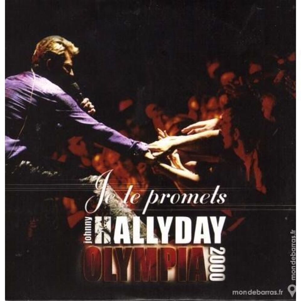 Johnny Hallyday &laquo; Je te promets &raquo; Promo CD et vinyles