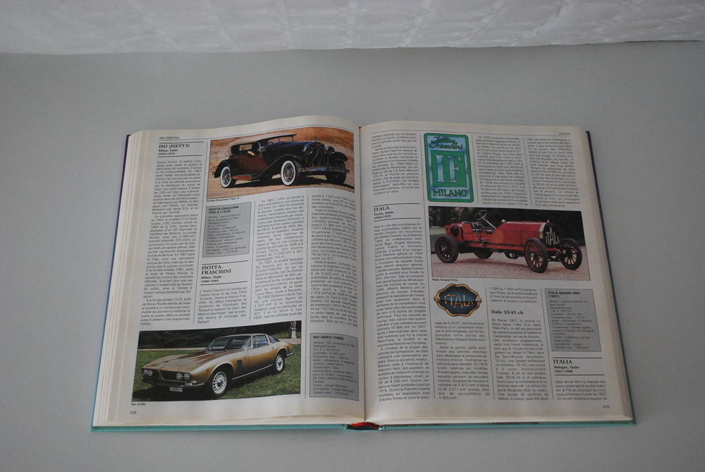 encyclop&eacute;die de l'automobile Livres et BD
