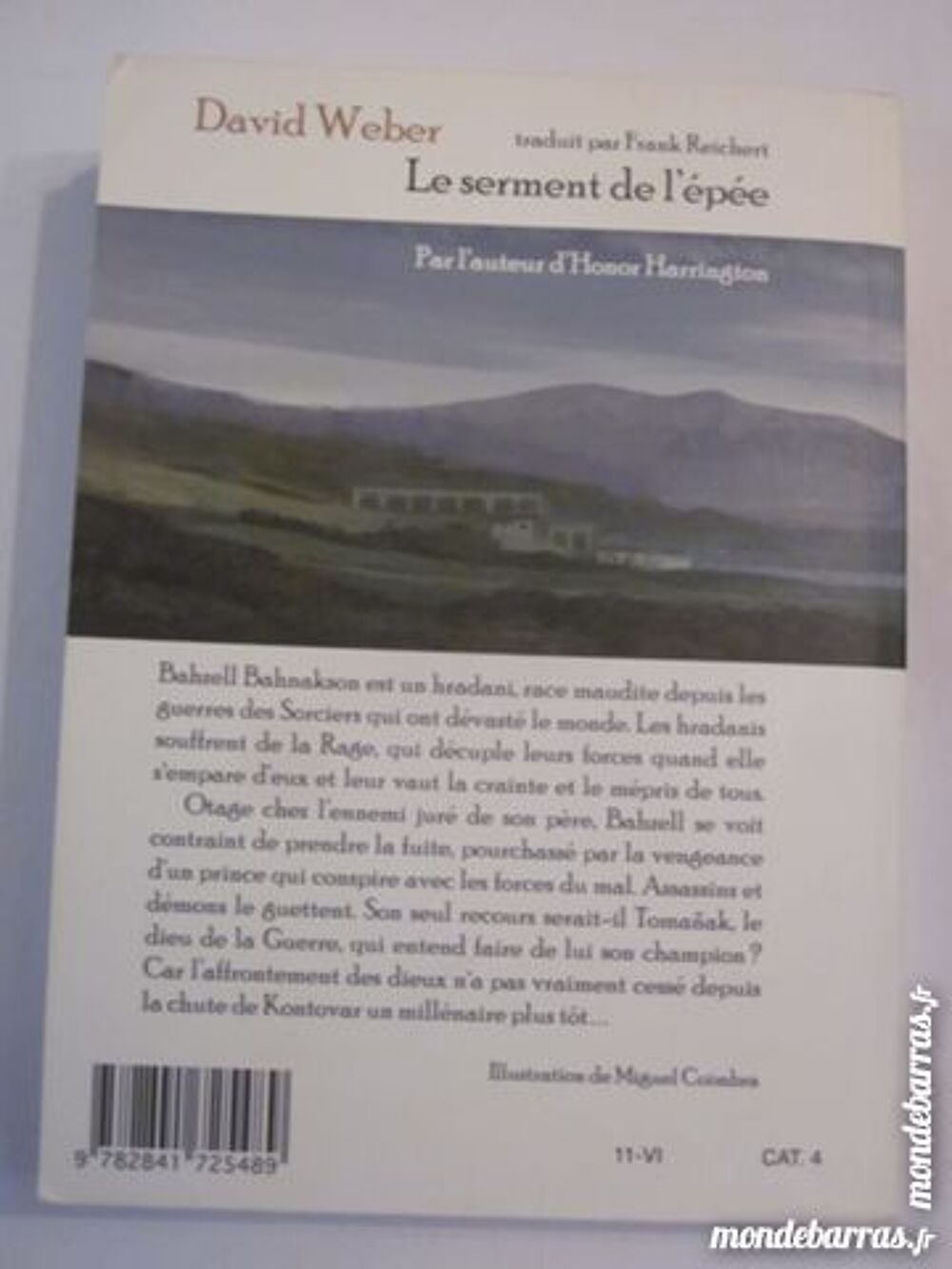 LE SERMENT DE L' EPEE tome 1 Livres et BD