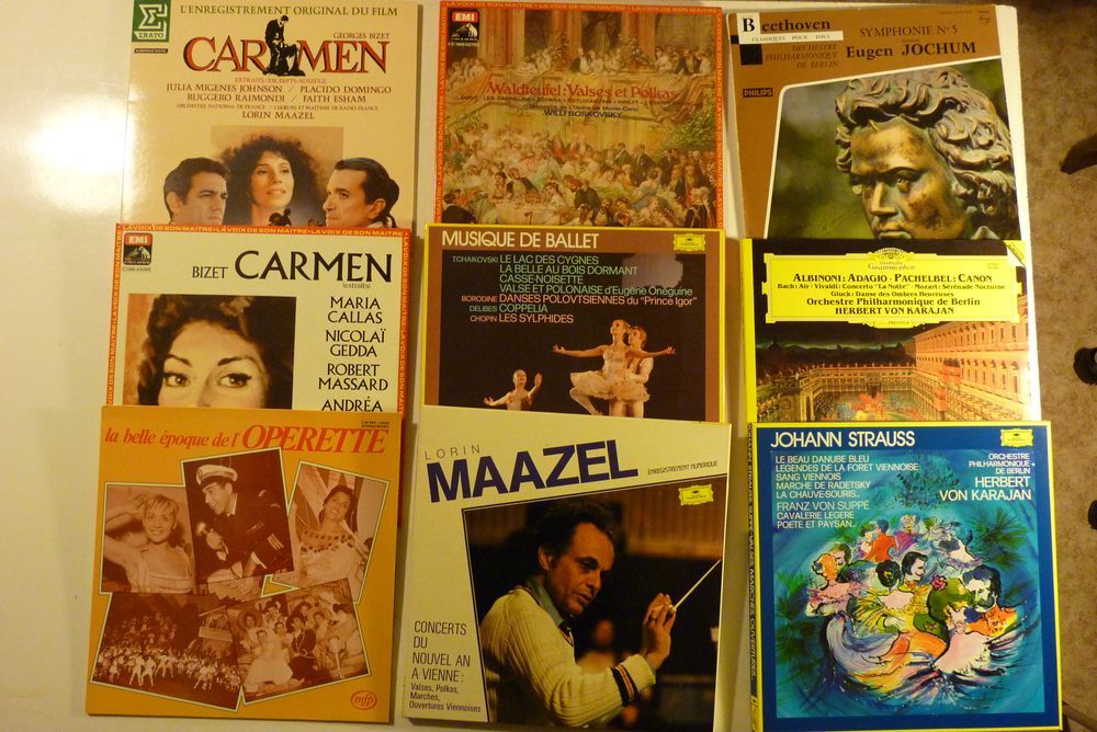 Cent quatre vingt quatre vinyles &agrave; saisir CD et vinyles