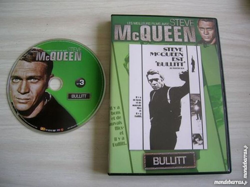DVD BULLITT - Steve Mc Queen est "Bullitt" DVD et blu-ray