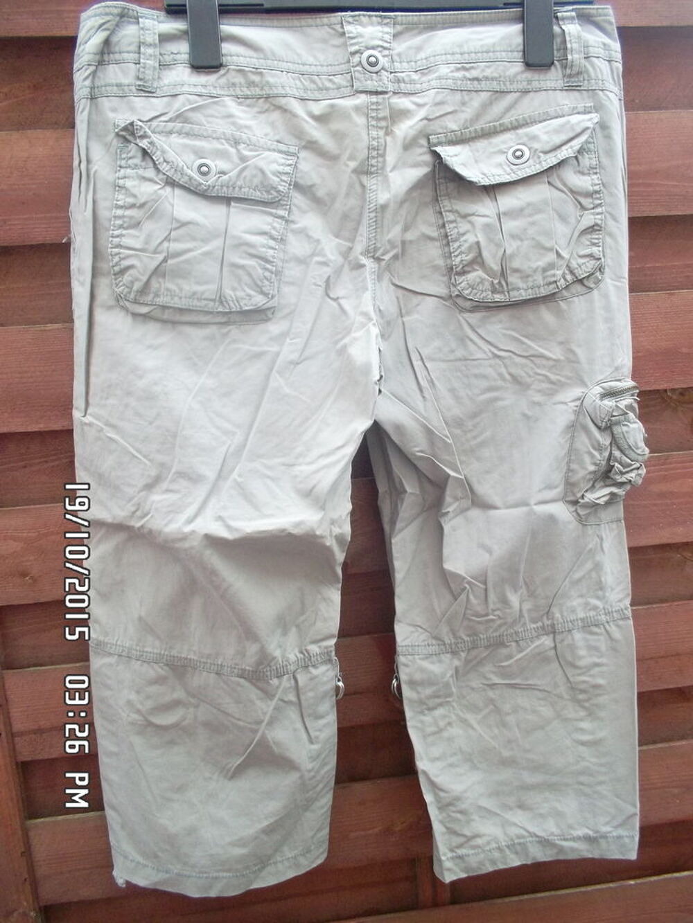 PANTACOURT KAKI*JUSTE 3E*KIKI60230 Vêtements