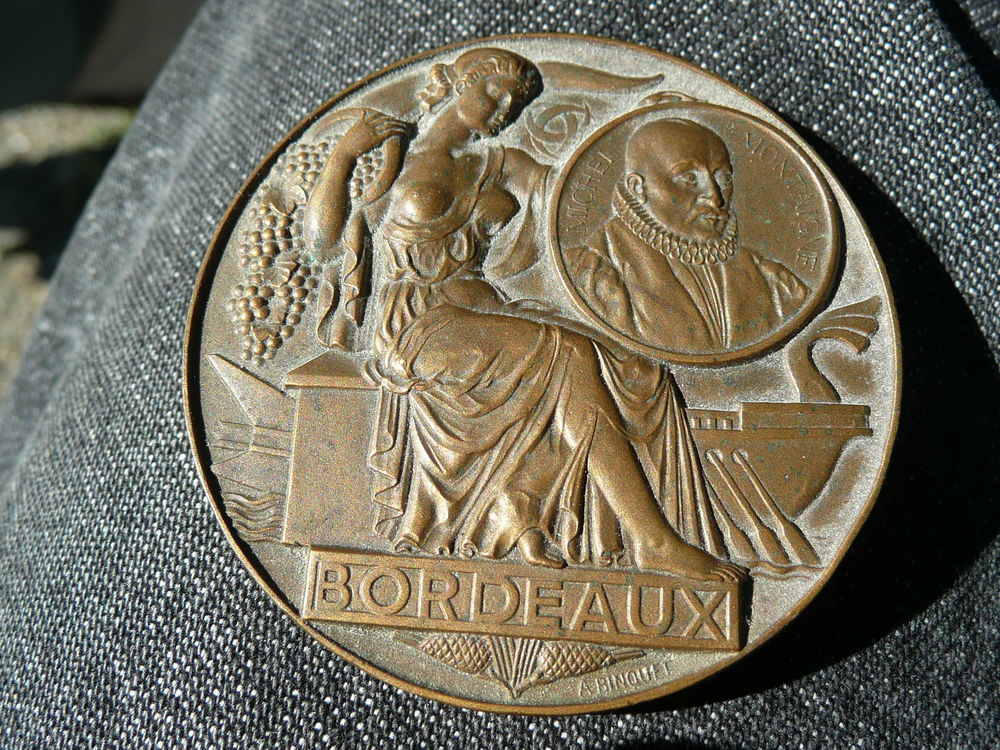 M&eacute;daille bronze Ville de BORDEAUX 