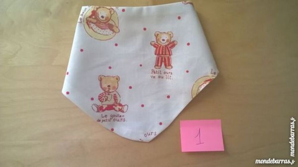 bavoir bandanas pour b&eacute;b&eacute; Puériculture