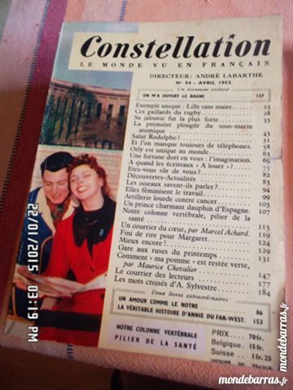 CONSTELLATION KIKI60230 Livres et BD