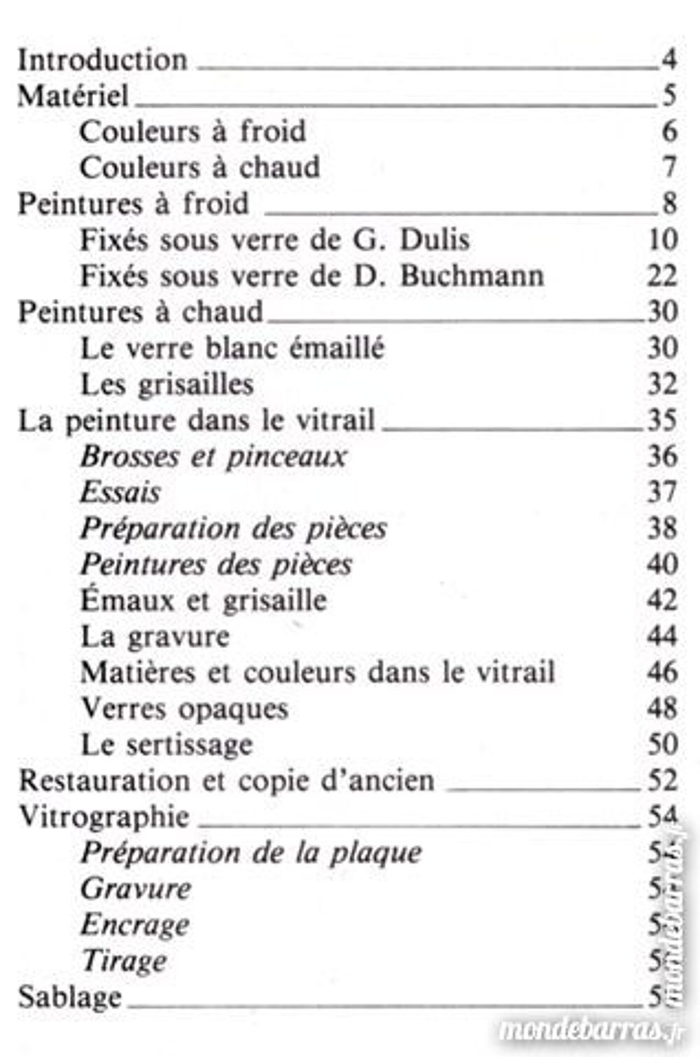 Peinture sur verre - d&eacute;coration / prixportcompris Livres et BD
