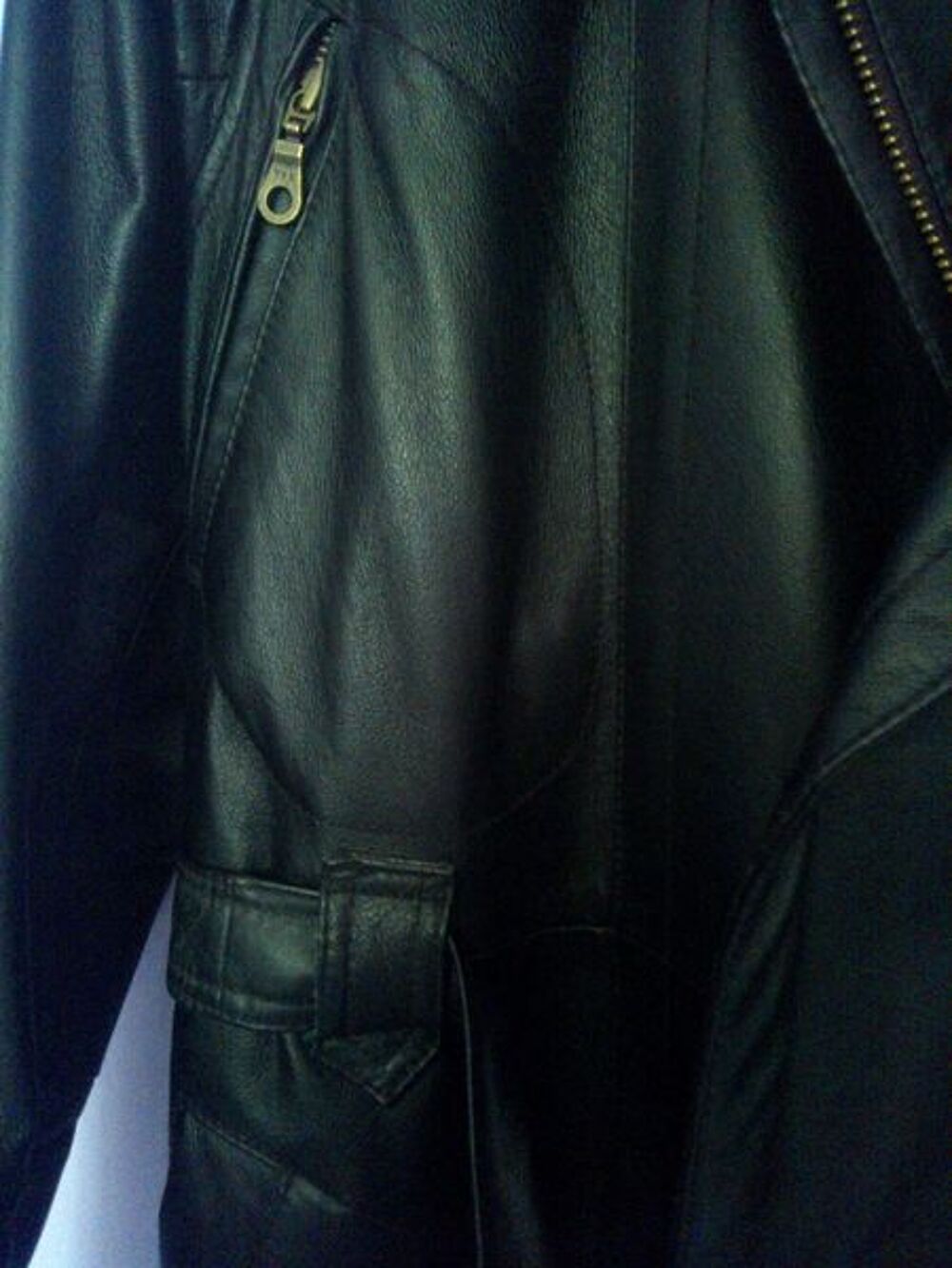 Veste en Cuir Femme Vêtements