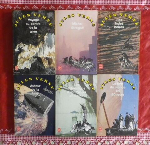 LOT DE 6 ROMANS DE JULES VERNE (ou à l'unité) 15 Attainville (95)