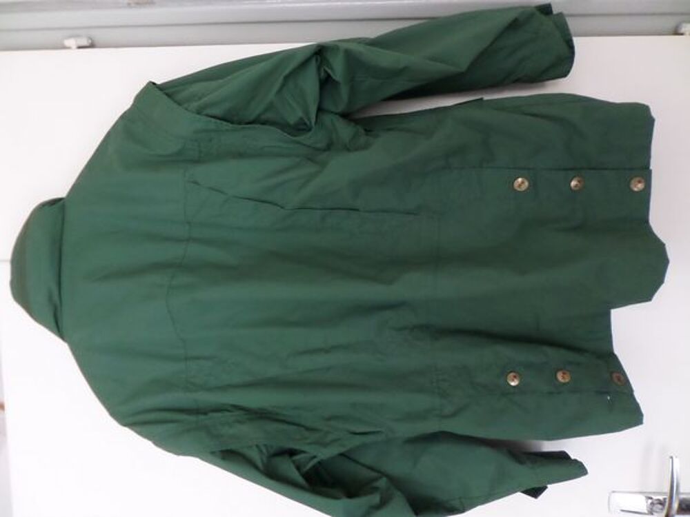 imper ou en manteau pour &eacute;quitation mixte Taille S .verte Vêtements