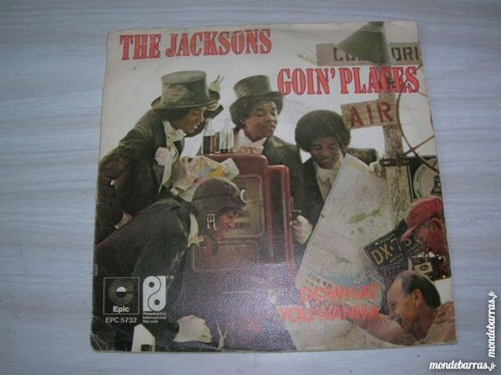 45 TOURS THE JACKSONS Goin' places ----------------- CD et vinyles