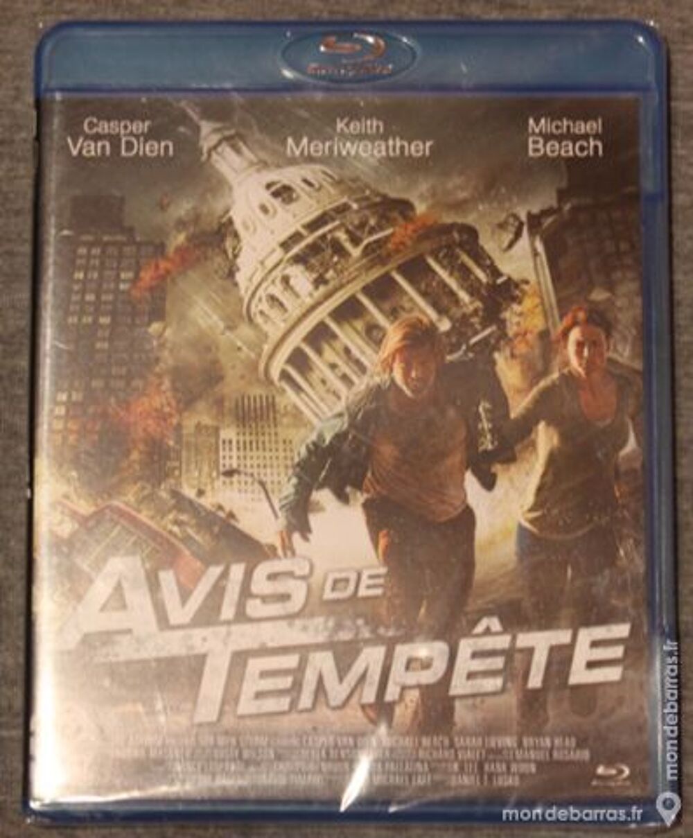 Blu-Ray Avis de tempete 5 euros DVD et blu-ray