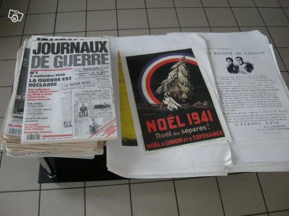 JOURNAUX DE GUERRE
Livres et BD