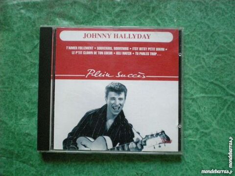 CD  Johnny Hallyday  plein succs  10 Saleilles (66)