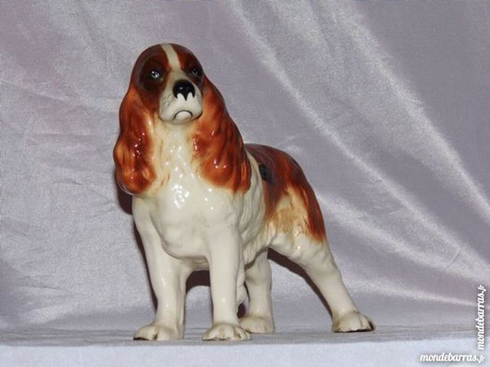 Chien cocker spaniel fa&iuml;ence c&eacute;ramique COOPERCRAFT Décoration