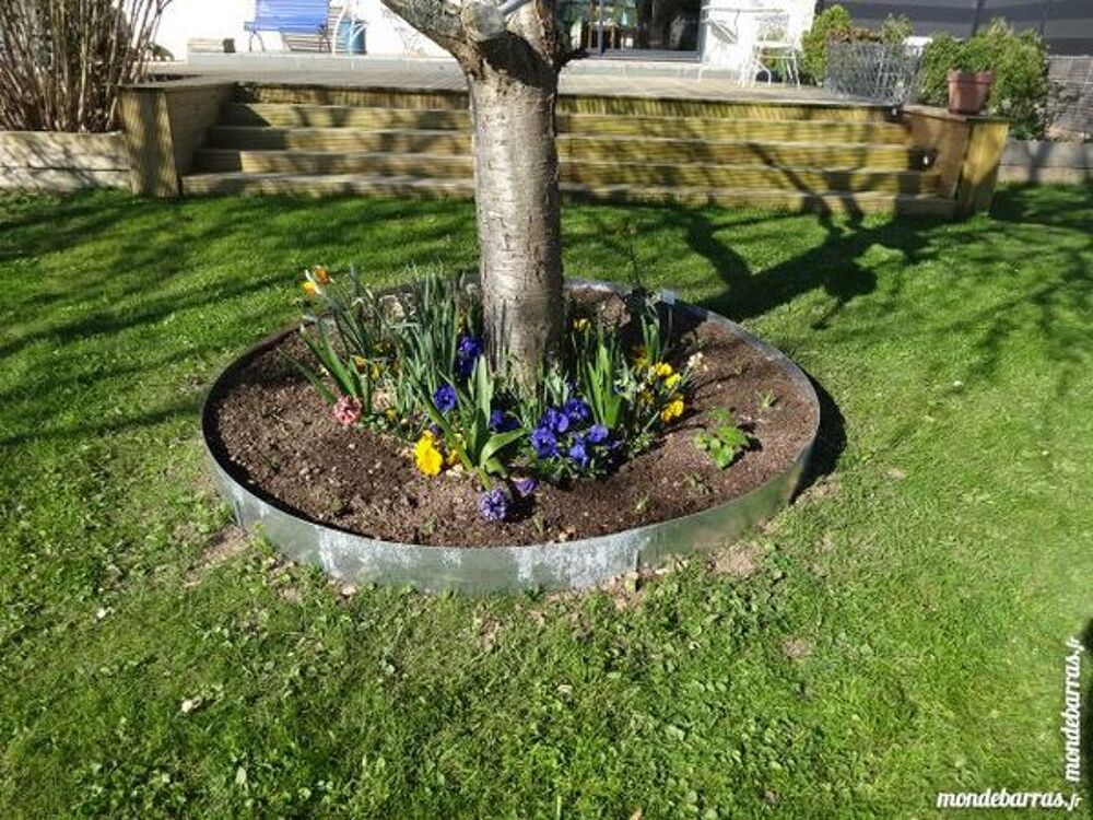 Bande de t&ocirc;le galva pour plate bande Jardin