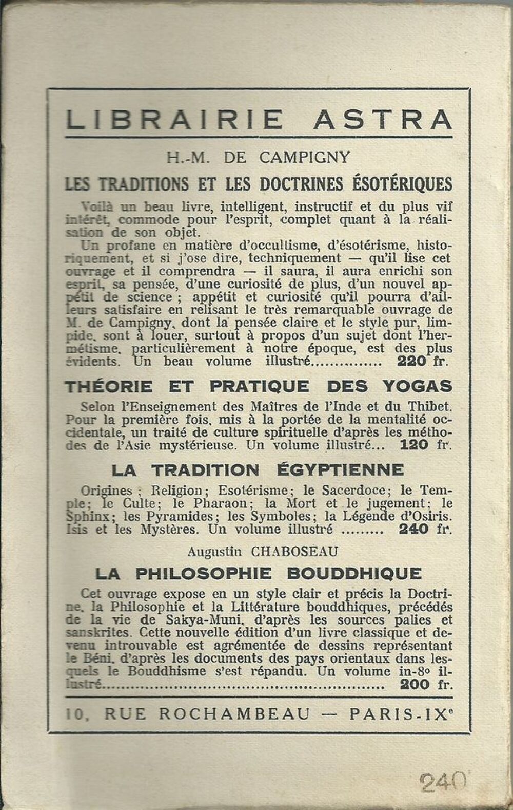 je et moi d&eacute;doublement spirituel G,Barbarin 1947 Livres et BD