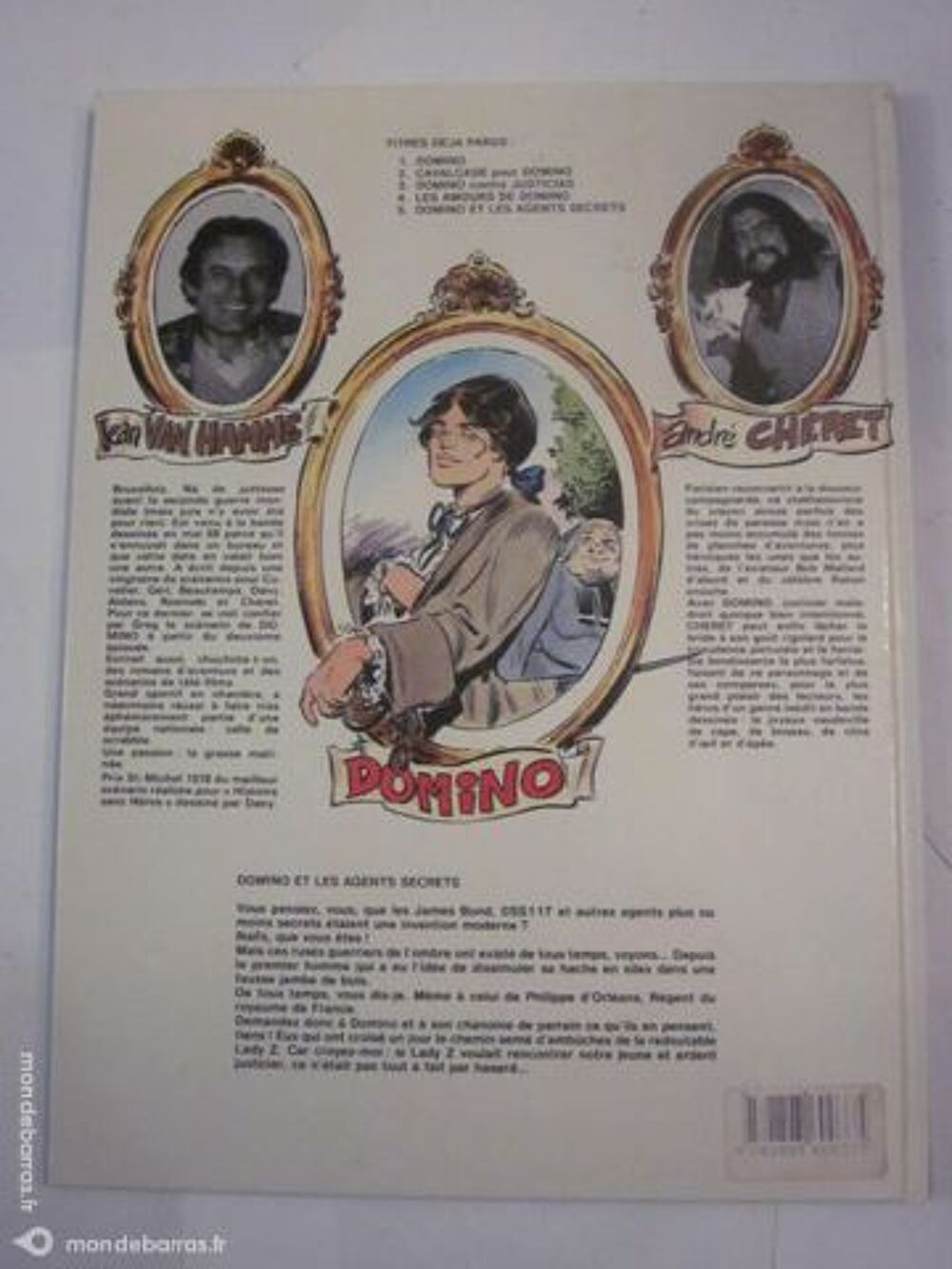 BD &eacute;dition originale DOMINO N&deg; 5 ET LES AGENTS Livres et BD