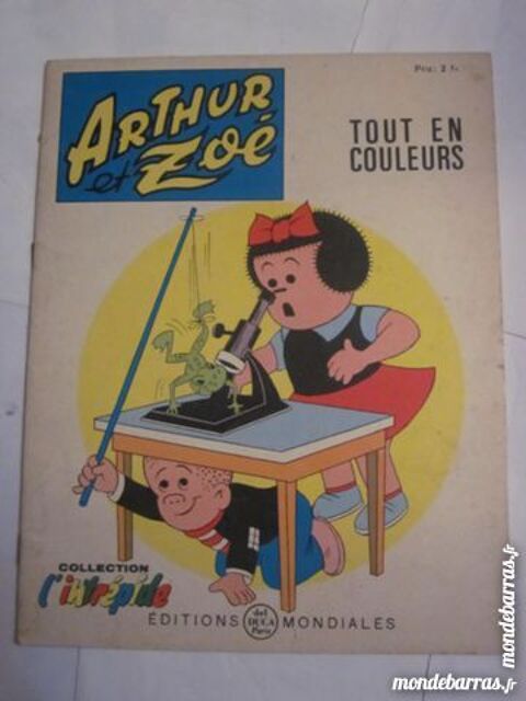 BD  ARTHUR ET ZOE N� 23 6 Brest (29)