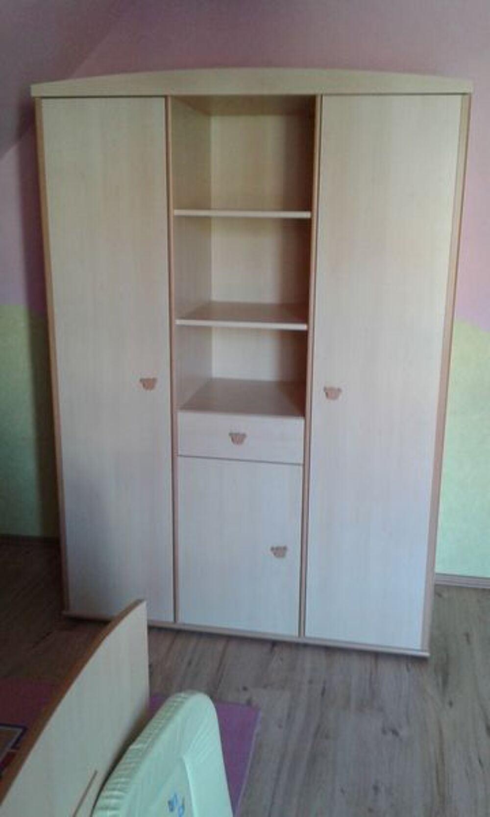 chambre &eacute;volutive 0-6ans lit,armoire,commode,plan a langer Mobilier enfants