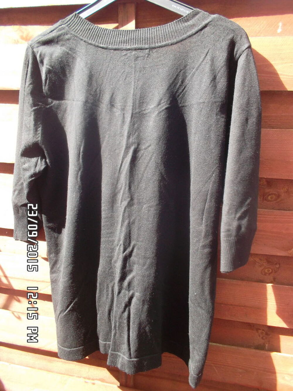PULL NOIR*JUSTE 2E*KIKI60230 Vêtements
