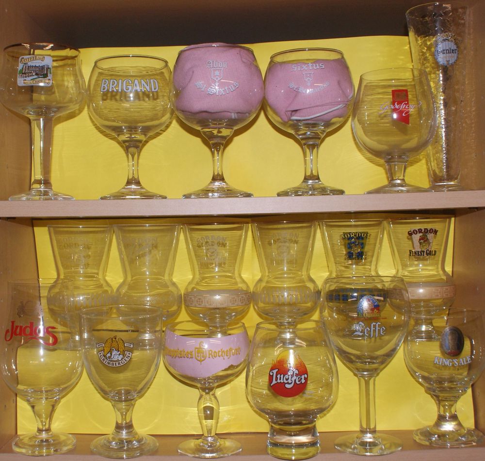  superbes verres &agrave; bi&egrave;re 