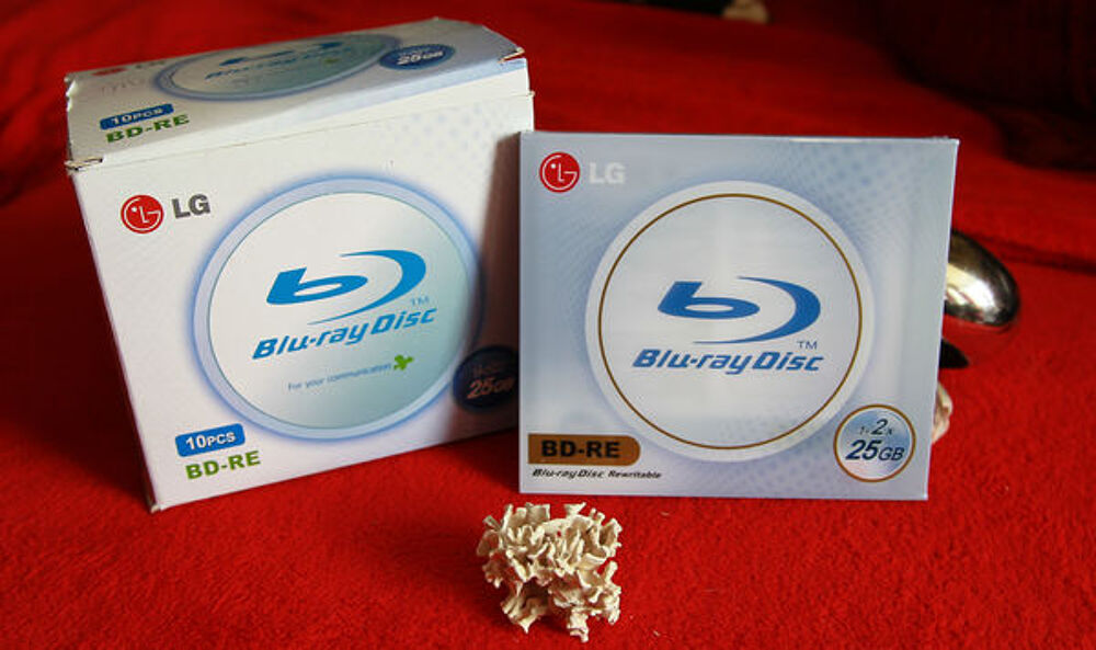 Bluray LG R&eacute;inscriptibles Photos/Video/TV
