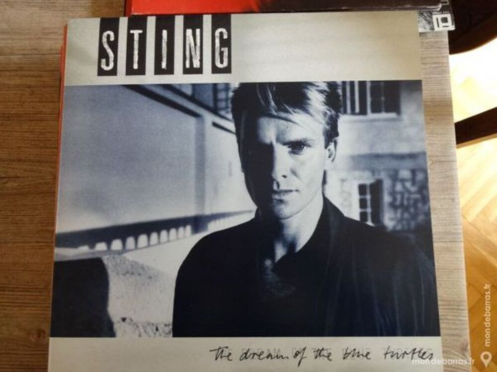 33T VINYL STING - THE DREAM OF THE BLUE TURTLES CD et vinyles