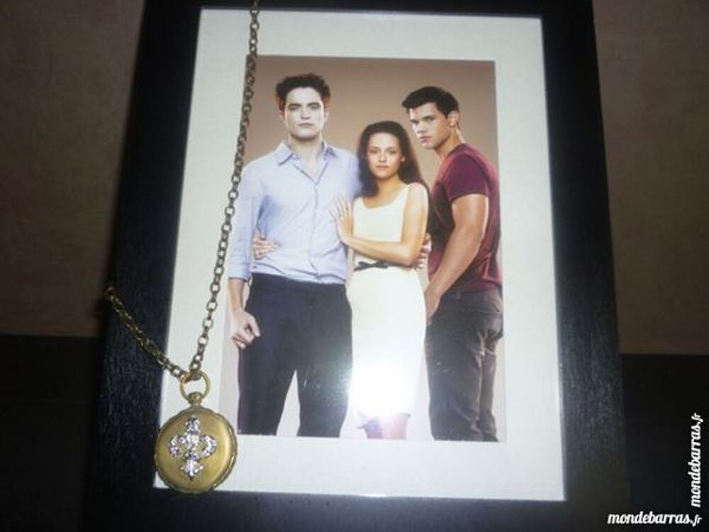 COFFRET BOIS SAGA TWILIGHT DVD et blu-ray