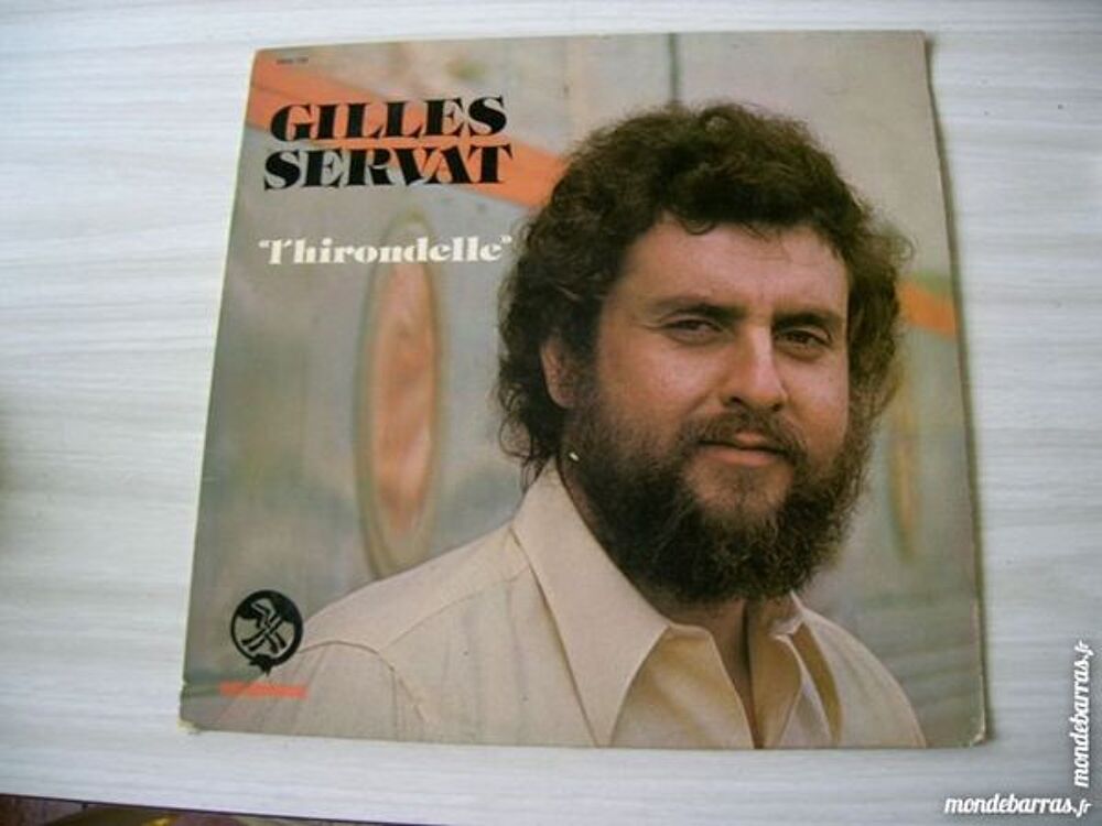 33 TOURS GILLES SERVAT L'hirondelle CD et vinyles