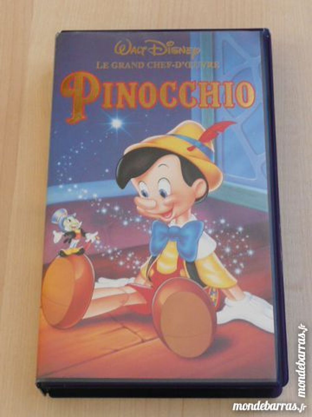 FILM VHS PINOCCHIO DVD et blu-ray