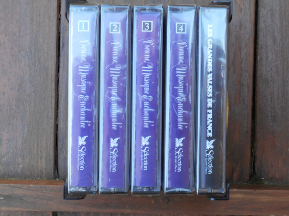 COFFRET DE 5 K7 VHS de grande musique Audio et hifi