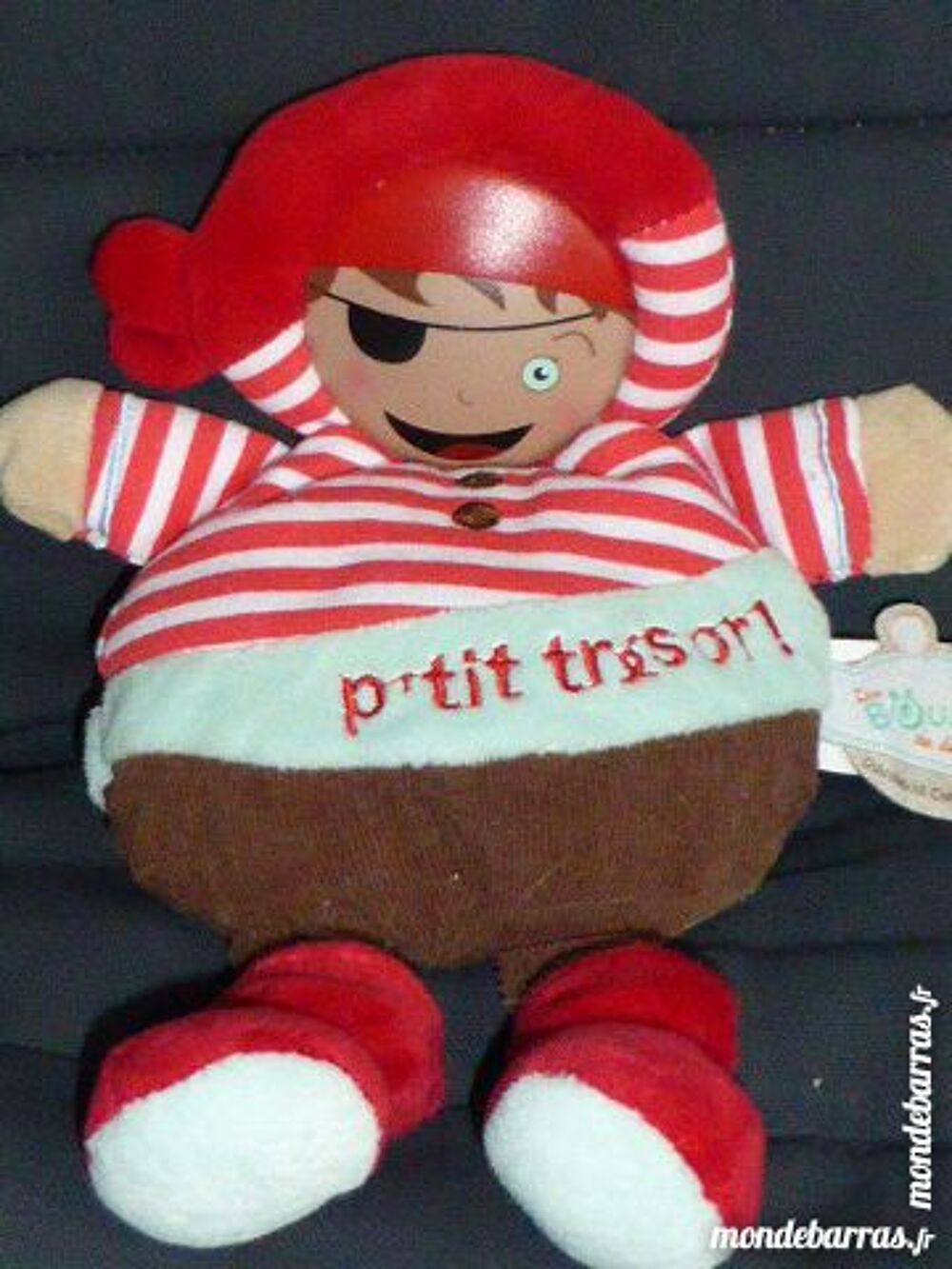 Doudou et compagnie Pirate les bouilles de Doudou Puériculture