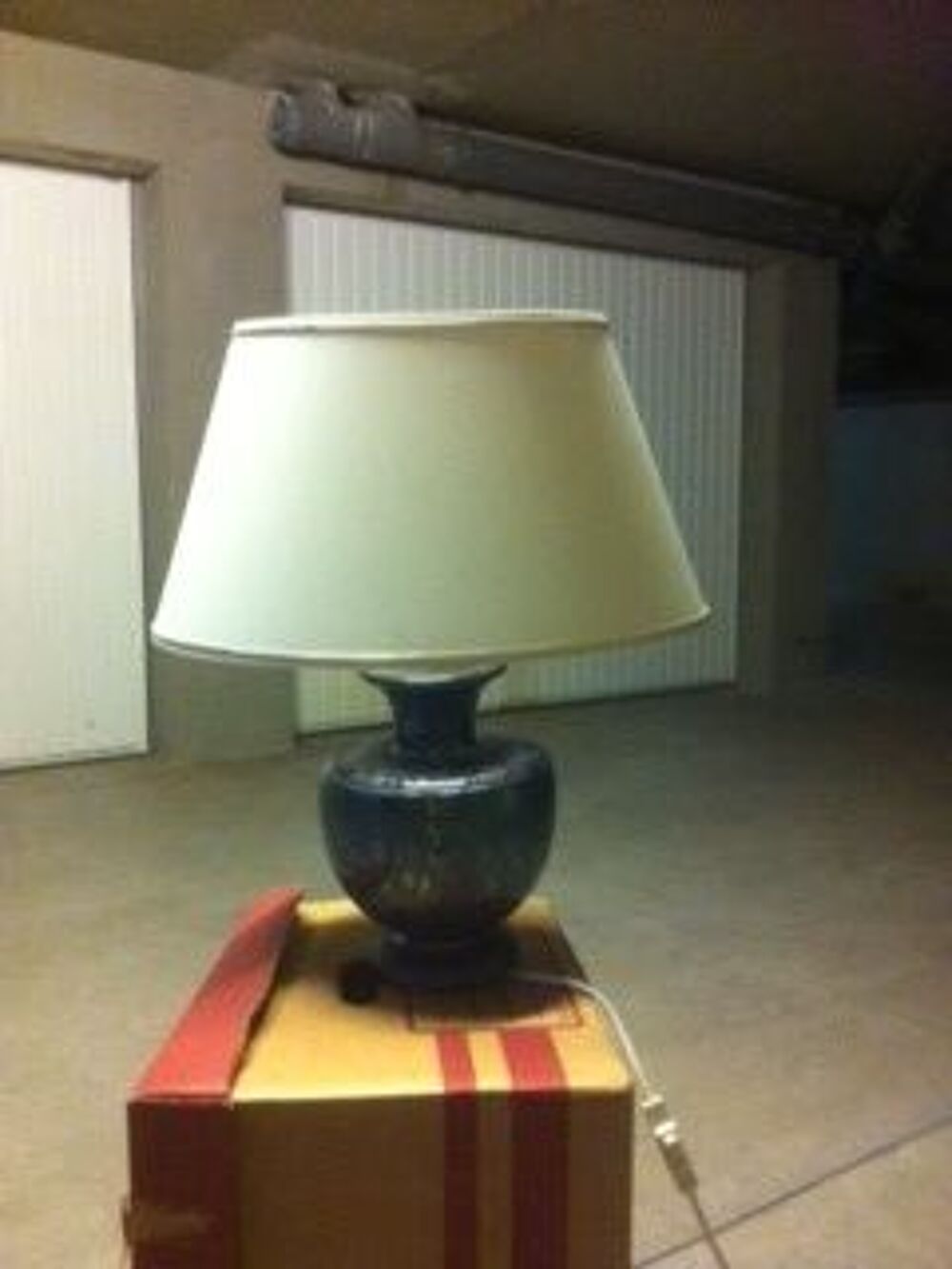 Lampe abat jour Pierre de lave Décoration
