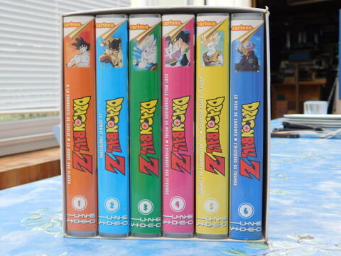 COFFRET CASSETTES VIDEO DRAGONBALL Z 5 Chlons-en-Champagne (51)
