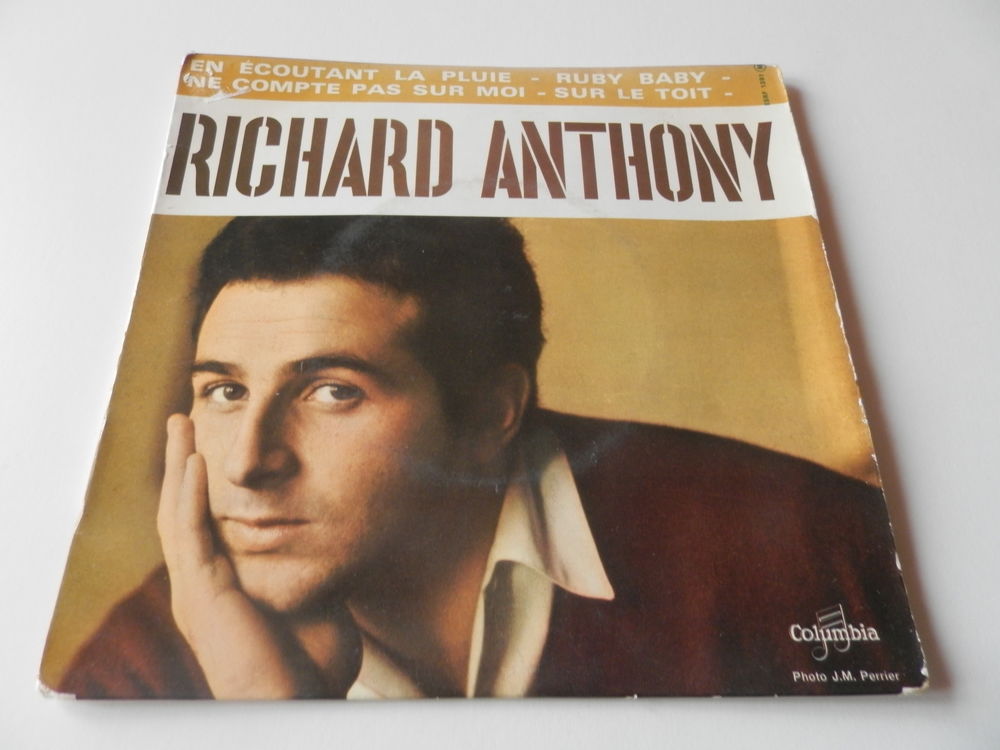 ANTHONY RICHARD - en &eacute;coutant la pluie + 3 - languette CD et vinyles