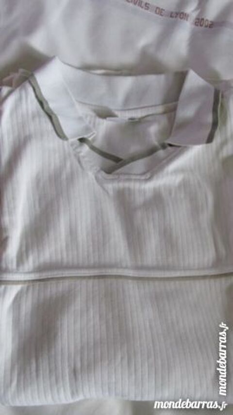 TEE SHIRT AVEC COL �COURIR� BEIGE  Taille M 5 Saint-Genis-Laval (69)