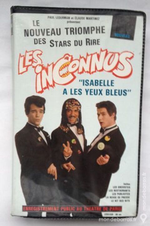 cassette vido les inconnus 1 Illkirch-Graffenstaden (67)