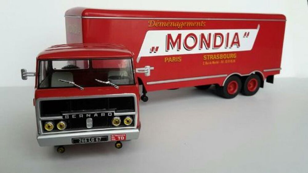 Bernard TDA 160/35 + semi-remorque MONDIA 