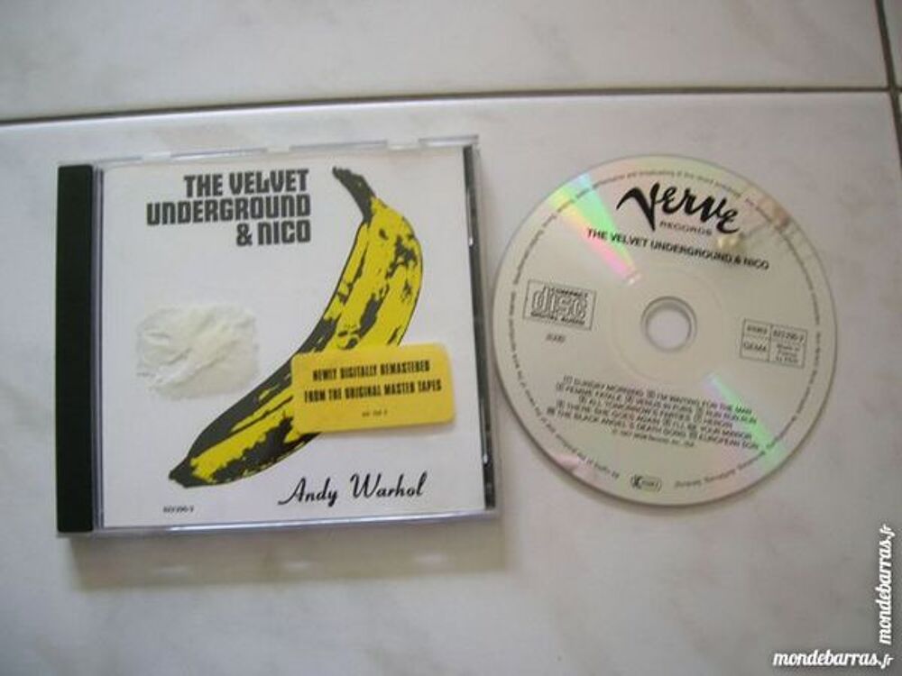 CD VELVET UNDERGROUND &amp; NICO Banane CD et vinyles