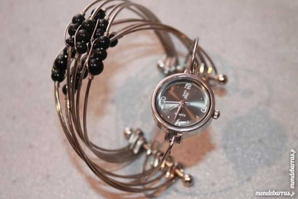 MONTRE, BRACELETS, NEUVE, DEUX EN 1 Bijoux et montres
