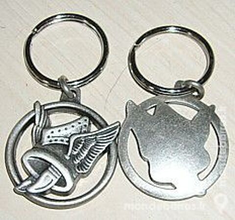 Porte cl metal casque Asterix 1 Versailles (78)