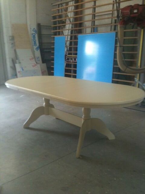 table ovale beige  10 couverts 200 Tonneins (47)