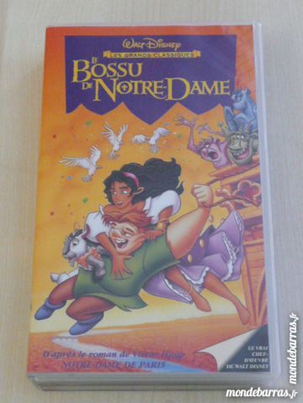 FILM VHS LE BOSSU DE NOTRE-DAME DVD et blu-ray