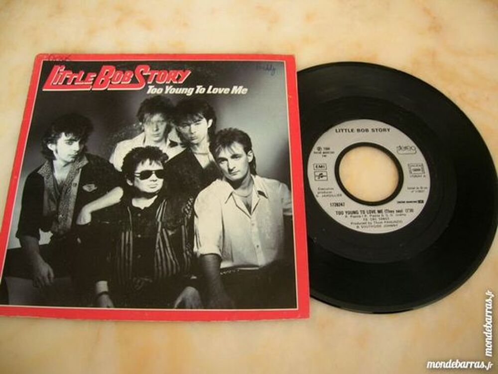 45 TOURS LITTLE BOB STORY Too young to love me CD et vinyles