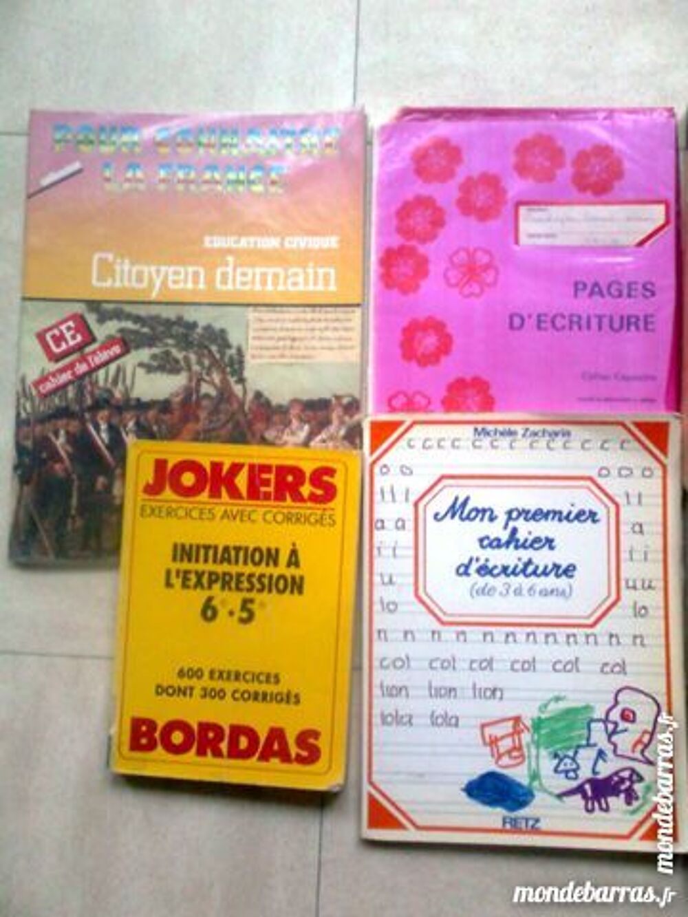 8 livres scolaires CE, CM, 6e, 5e, -zoe Livres et BD