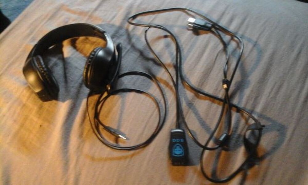 Casque micro + rallonge de 2m Consoles et jeux vid�os