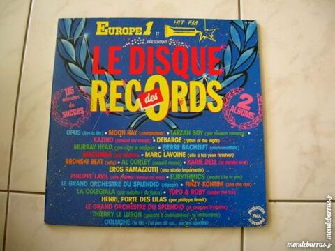 33 TOURS LE DISQUE DES RECORDS Europe 1 et HIT FM 12 Nantes (44)