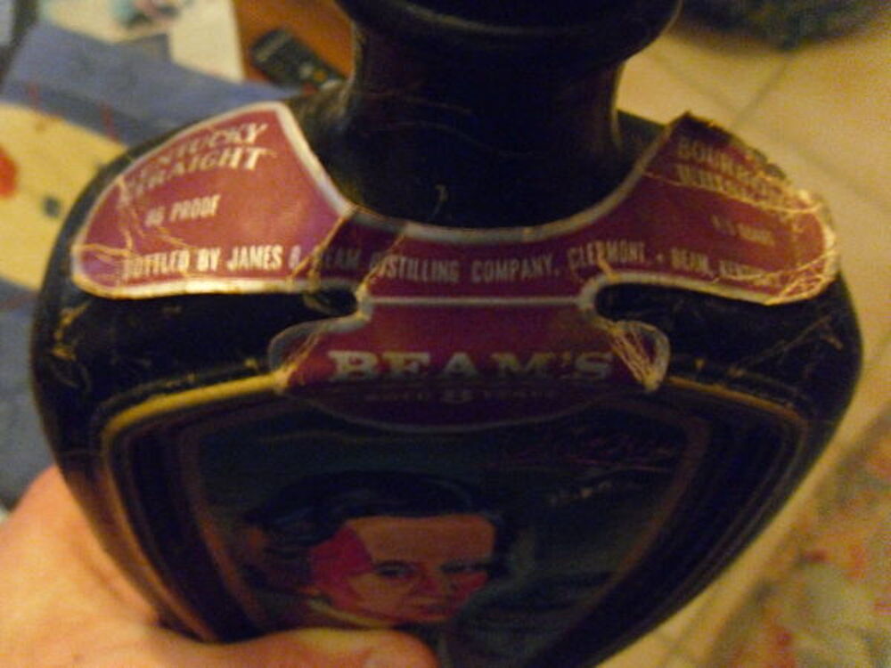 Bouteille ancien (vide) Chopin Bourbon Whiskey US 