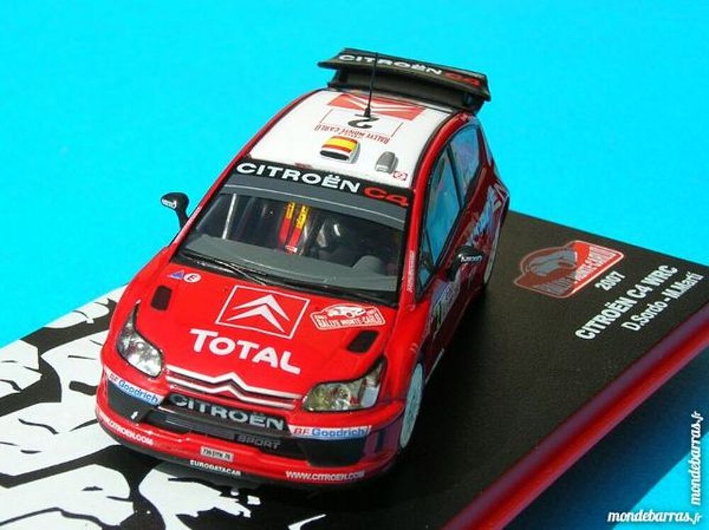 Citro&euml;n C4 Wrc 2 Sordo Monte Carlo 2007 1/43 Neuf Jeux / jouets