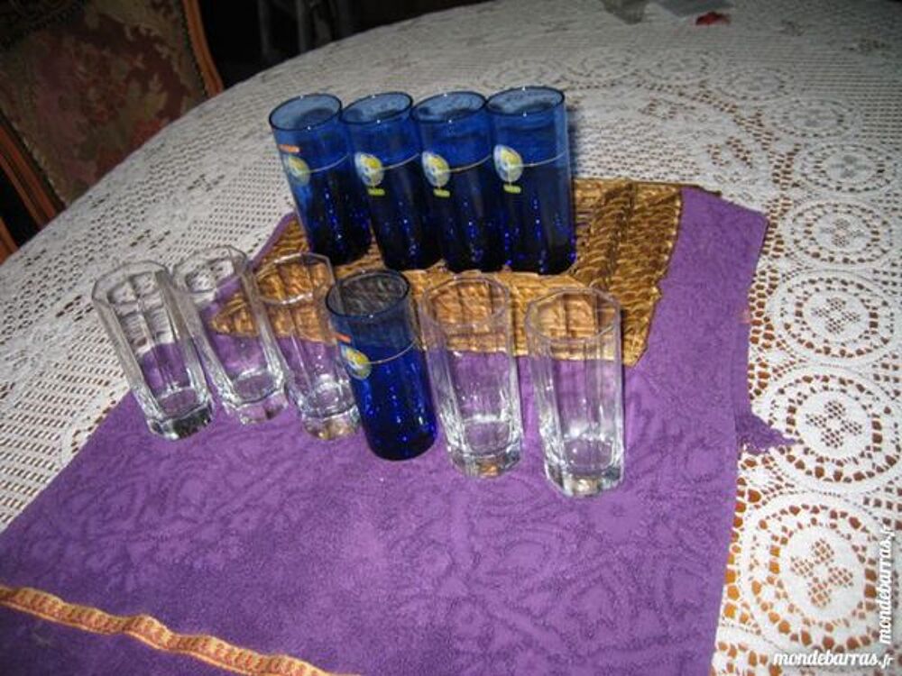 12 verres varies Cuisine